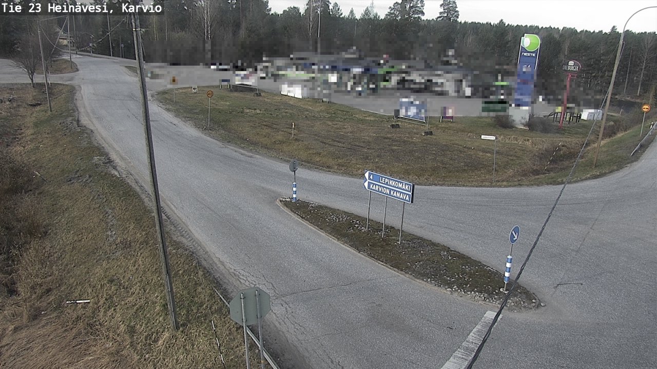 Kelikamerat Kuva Tie 23 Heinävesi, Karvio, Heinävesi, Pohjois-Karjala