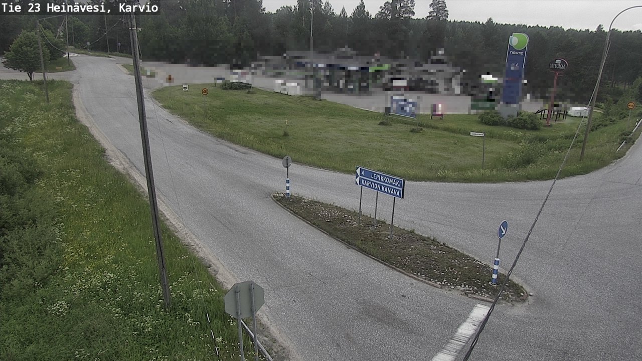 Kelikamerat Kuva Tie 23 Heinävesi, Karvio, Heinävesi, Pohjois-Karjala