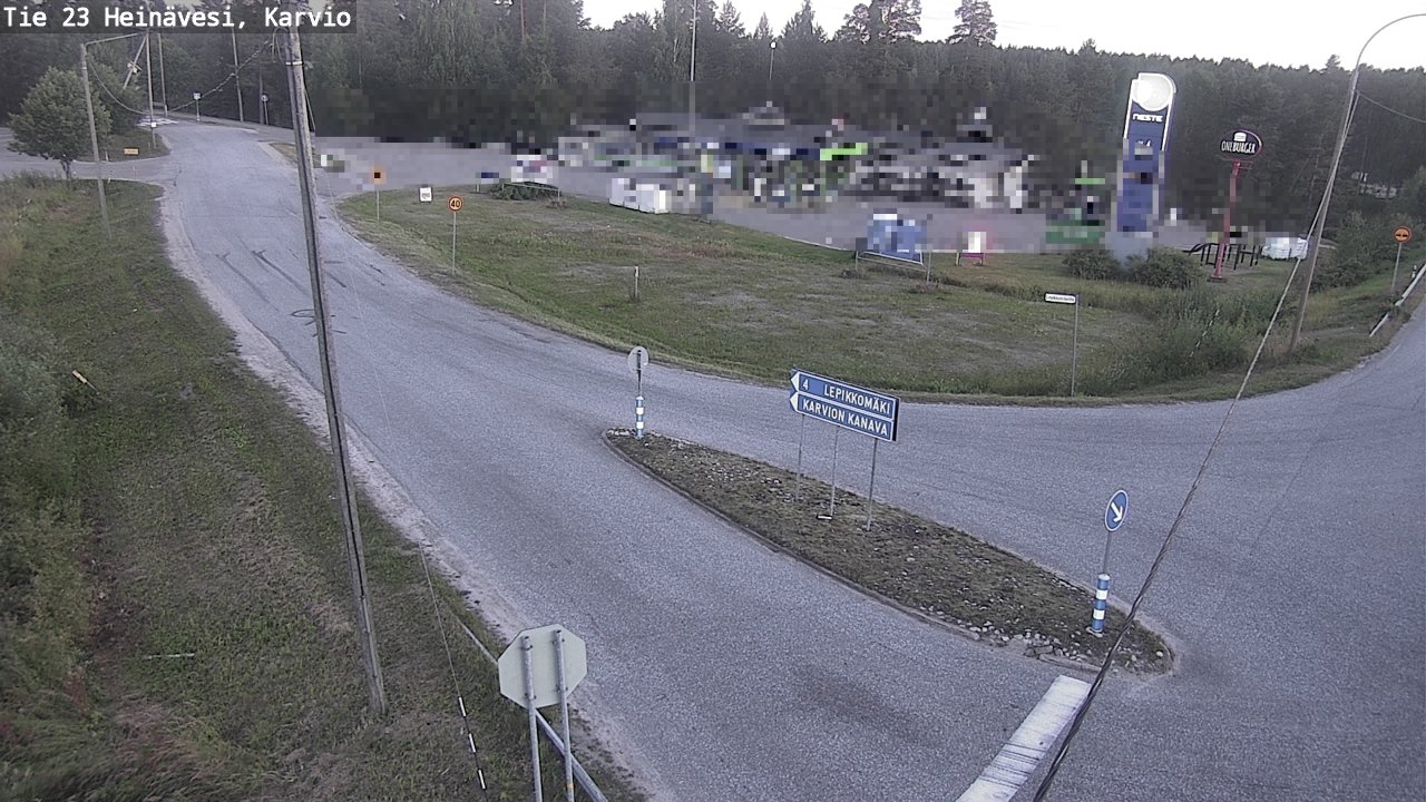 Kelikamerat Kuva Tie 23 Heinävesi, Karvio, Heinävesi, Pohjois-Karjala