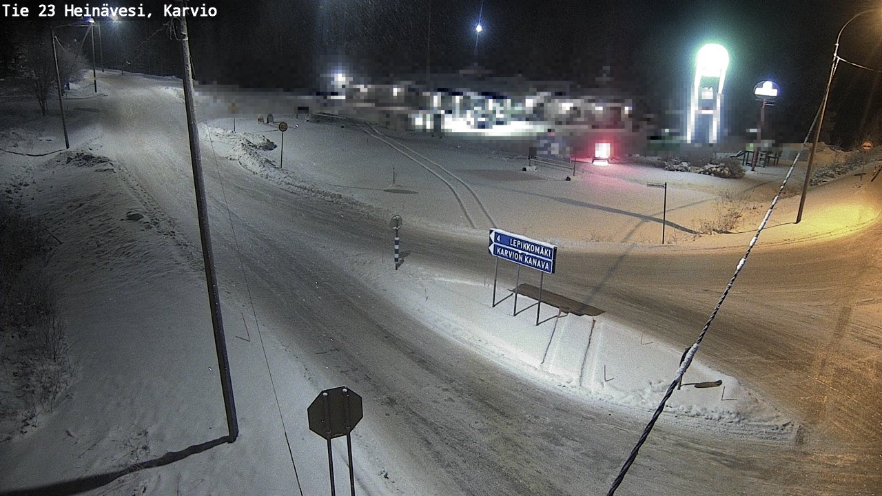 Kelikamerat Kuva Tie 23 Heinävesi, Karvio, Heinävesi, Pohjois-Karjala