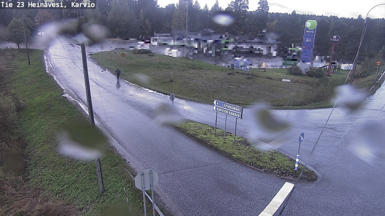 Weather Camera Image Road 23 Heinävesi, Karvio, Heinävesi, Pohjois-Karjala