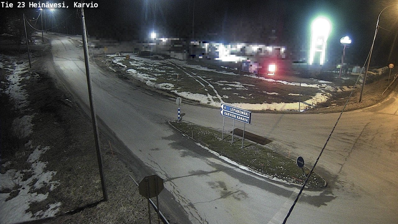 Kelikamerat Kuva Tie 23 Heinävesi, Karvio, Heinävesi, Pohjois-Karjala