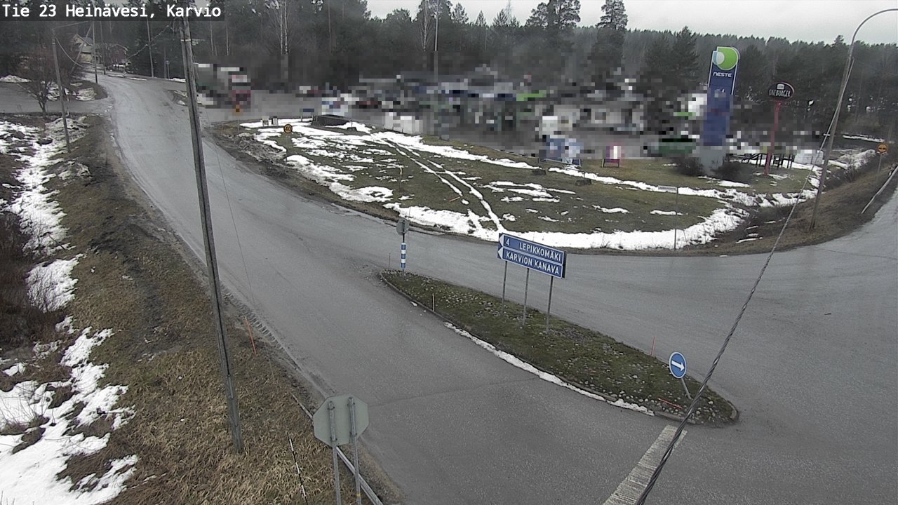 Kelikamerat Kuva Tie 23 Heinävesi, Karvio, Heinävesi, Pohjois-Karjala