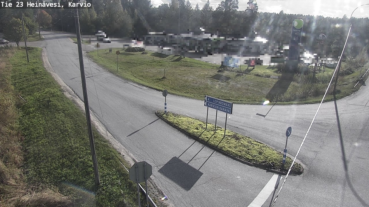 Weather Camera Image Road 23 Heinävesi, Karvio, Heinävesi, Pohjois-Karjala