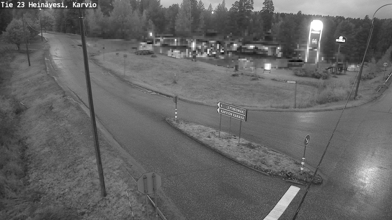 Weather Camera Image Road 23 Heinävesi, Karvio, Heinävesi, Pohjois-Karjala