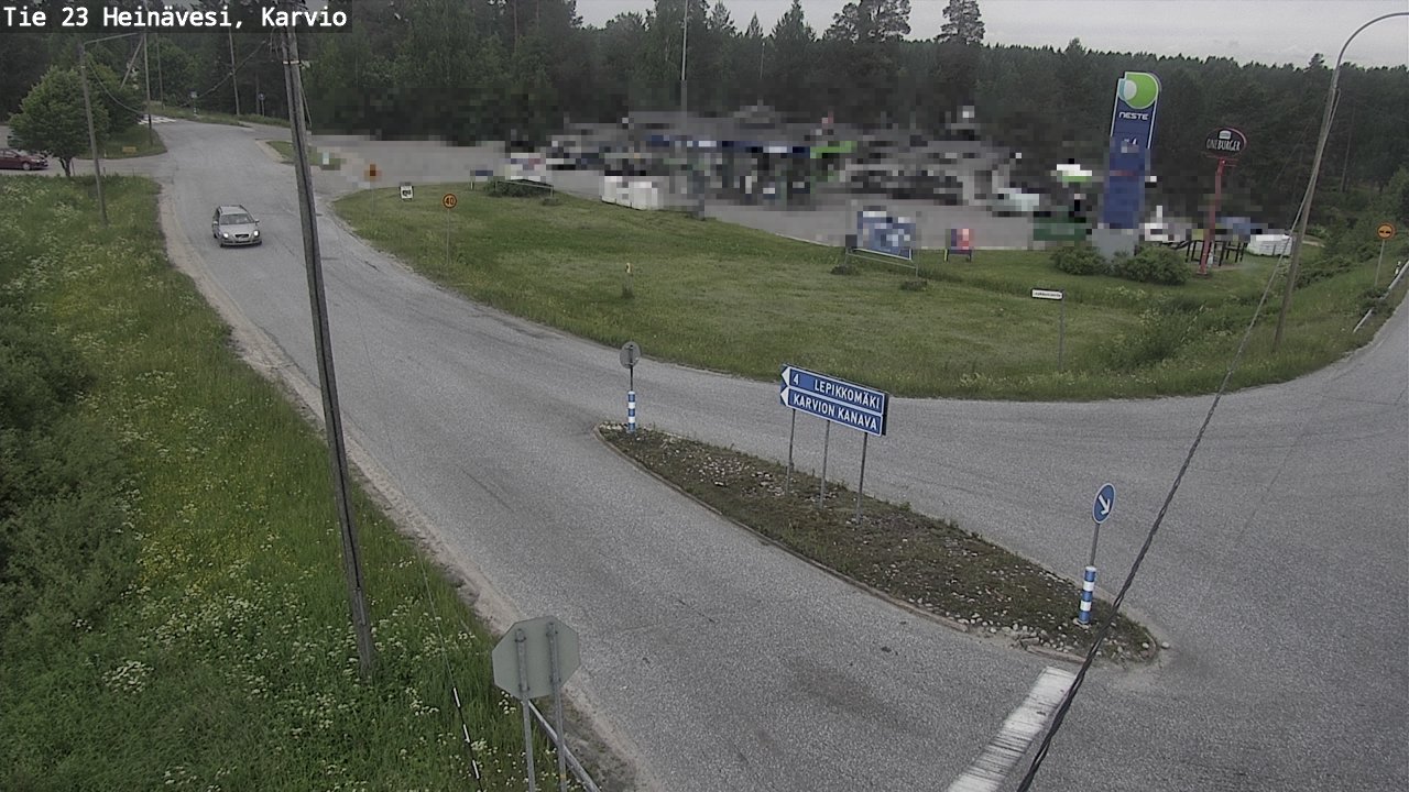 Kelikamerat Kuva Tie 23 Heinävesi, Karvio, Heinävesi, Pohjois-Karjala