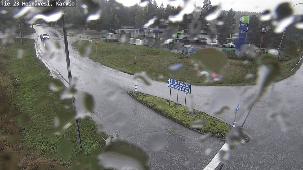 Weather Camera Image Road 23 Heinävesi, Karvio, Heinävesi, Pohjois-Karjala