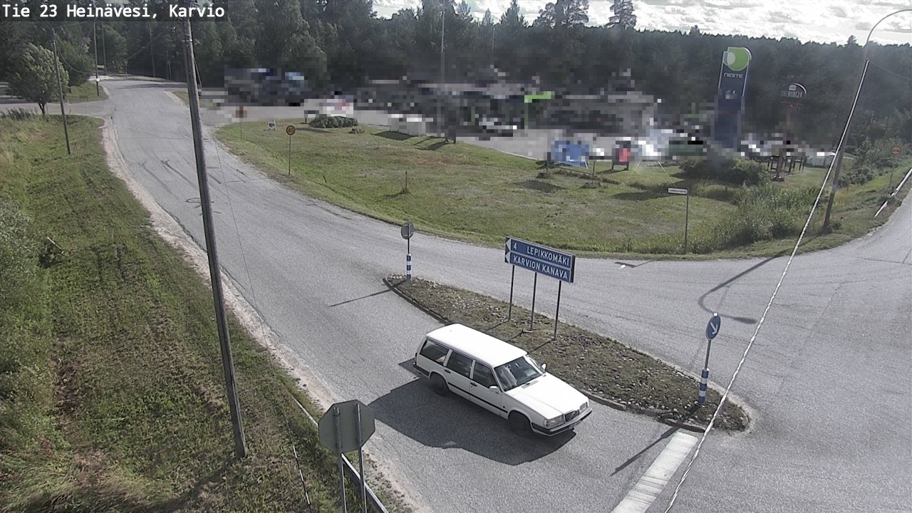 Kelikamerat Kuva Tie 23 Heinävesi, Karvio, Heinävesi, Pohjois-Karjala