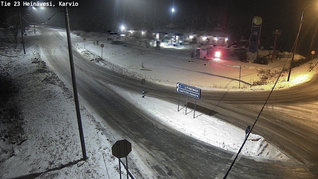 Weather Camera Image Väg 23 Heinävesi, Karvio, Heinävesi, Pohjois-Karjala