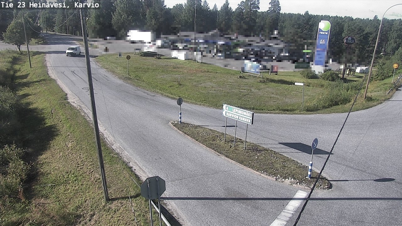 Kelikamerat Kuva Tie 23 Heinävesi, Karvio, Heinävesi, Pohjois-Karjala