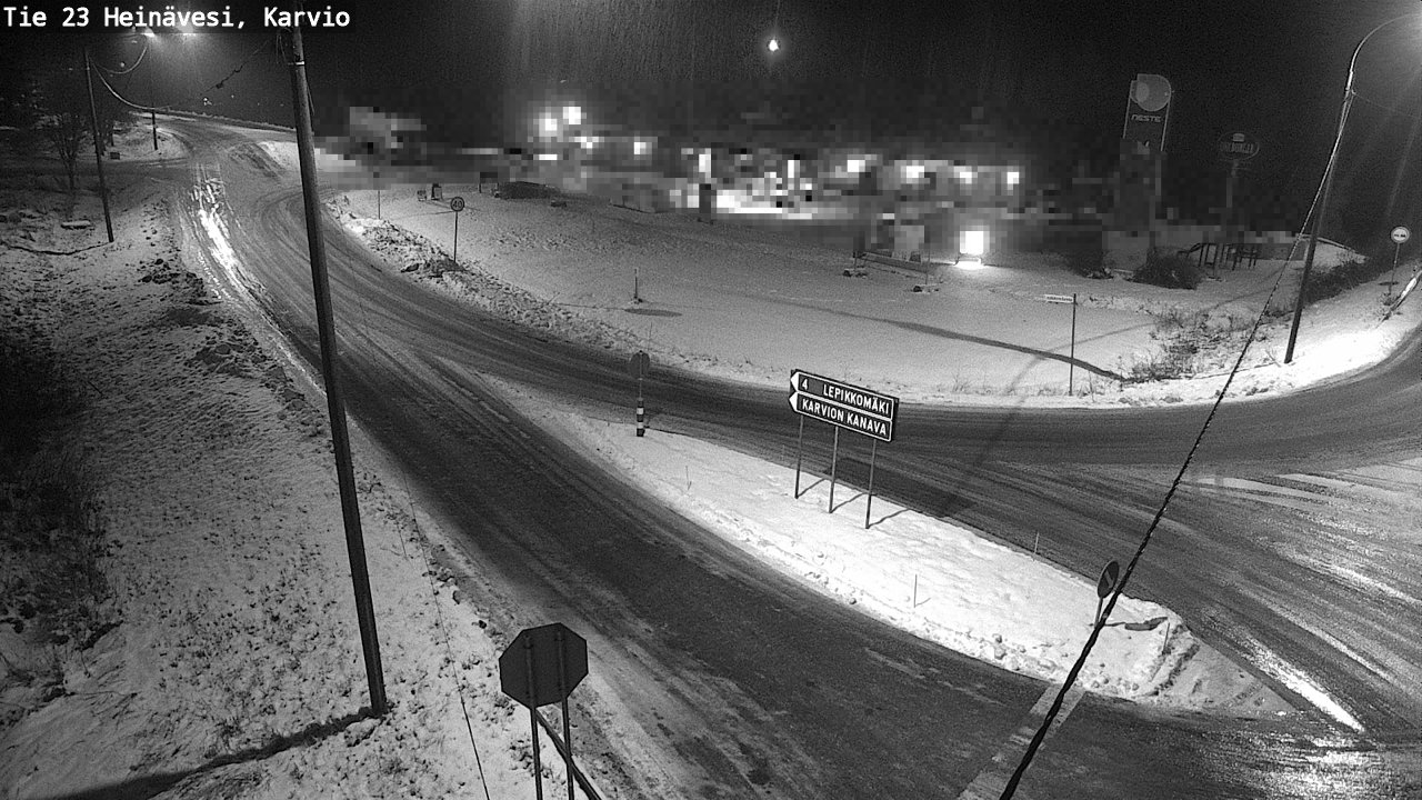 Weather Camera Image Väg 23 Heinävesi, Karvio, Heinävesi, Pohjois-Karjala