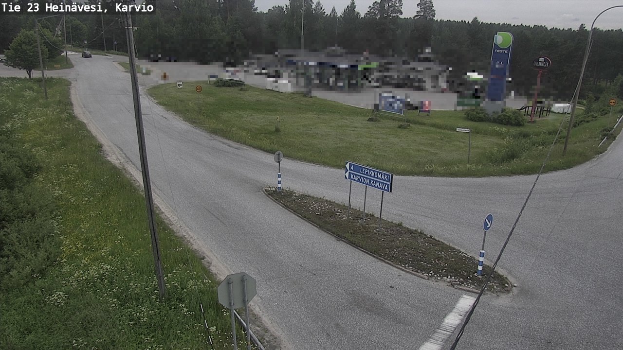 Kelikamerat Kuva Tie 23 Heinävesi, Karvio, Heinävesi, Pohjois-Karjala