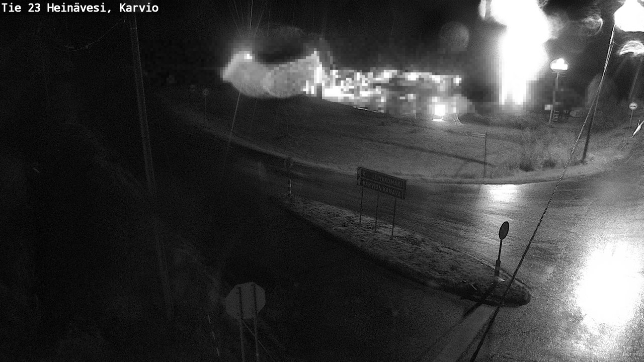 Weather Camera Image Road 23 Heinävesi, Karvio, Heinävesi, Pohjois-Karjala