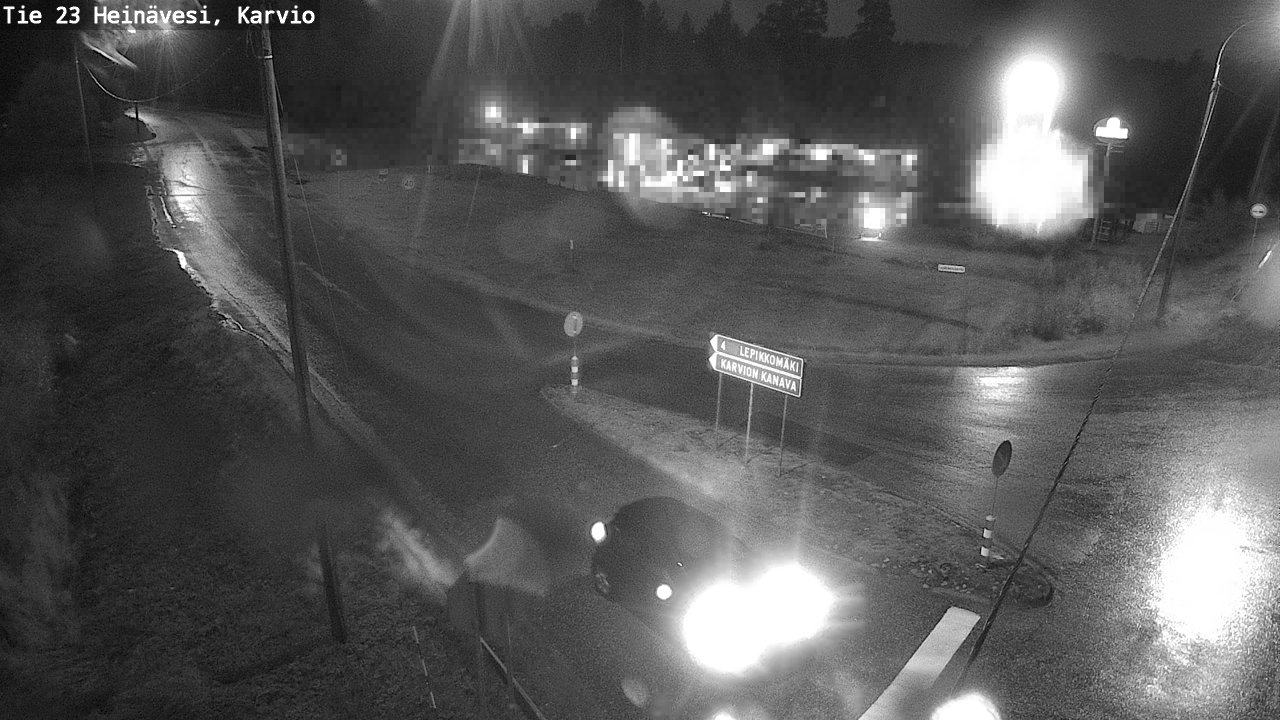 Weather Camera Image Road 23 Heinävesi, Karvio, Heinävesi, Pohjois-Karjala