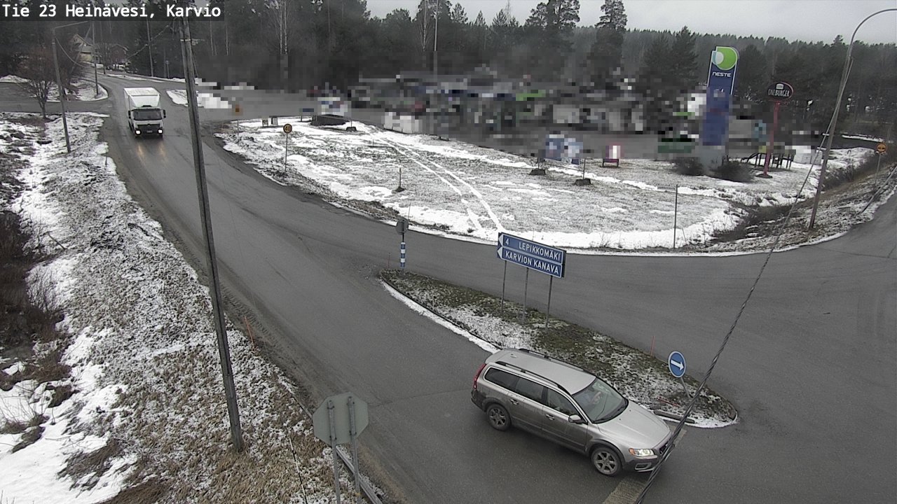 Kelikamerat Kuva Tie 23 Heinävesi, Karvio, Heinävesi, Pohjois-Karjala