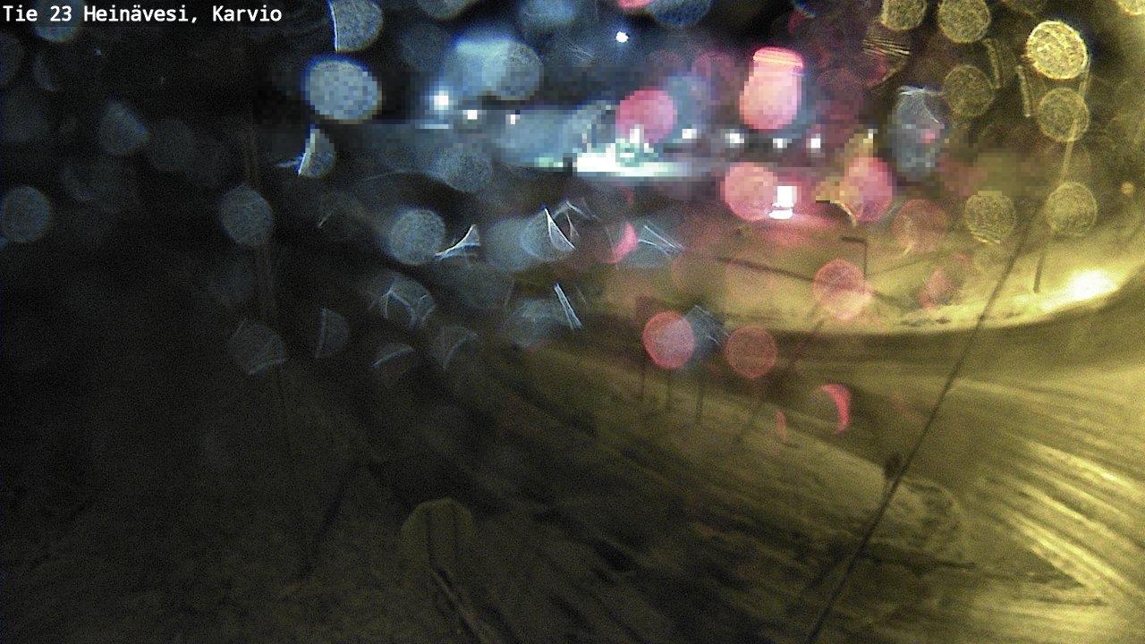 Weather Camera Image Väg 23 Heinävesi, Karvio, Heinävesi, Pohjois-Karjala