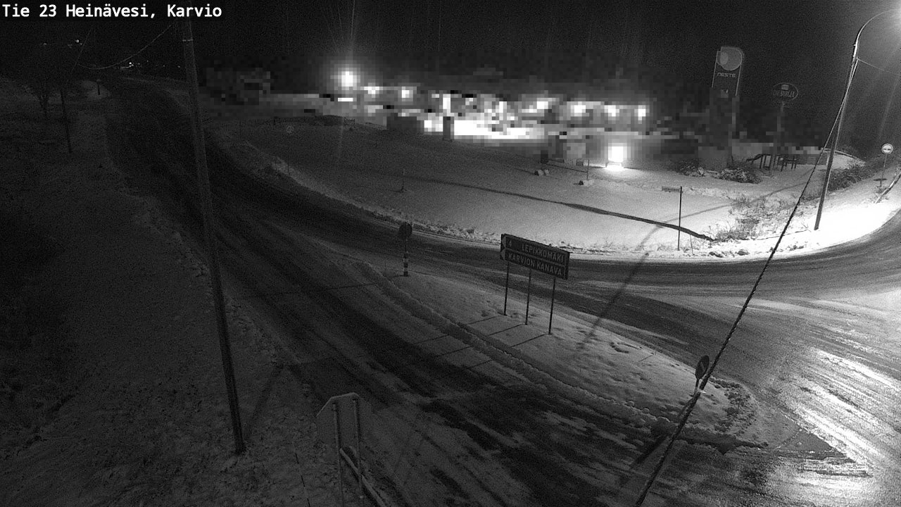 Weather Camera Image Väg 23 Heinävesi, Karvio, Heinävesi, Pohjois-Karjala