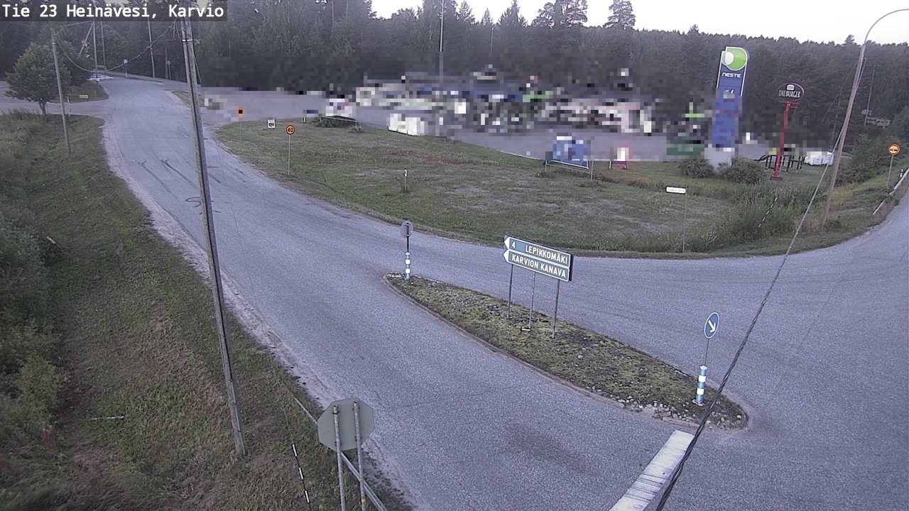 Kelikamerat Kuva Tie 23 Heinävesi, Karvio, Heinävesi, Pohjois-Karjala