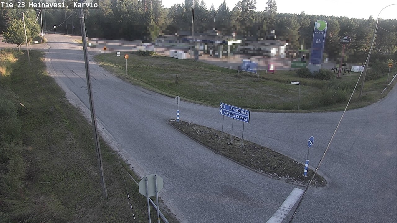 Kelikamerat Kuva Tie 23 Heinävesi, Karvio, Heinävesi, Pohjois-Karjala