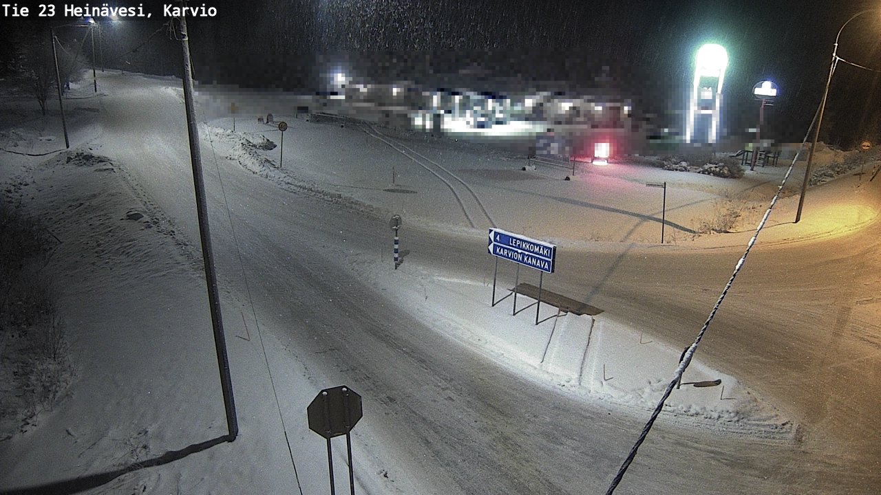 Kelikamerat Kuva Tie 23 Heinävesi, Karvio, Heinävesi, Pohjois-Karjala