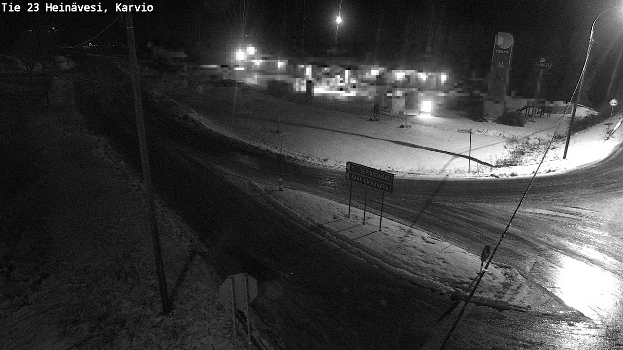 Weather Camera Image Väg 23 Heinävesi, Karvio, Heinävesi, Pohjois-Karjala