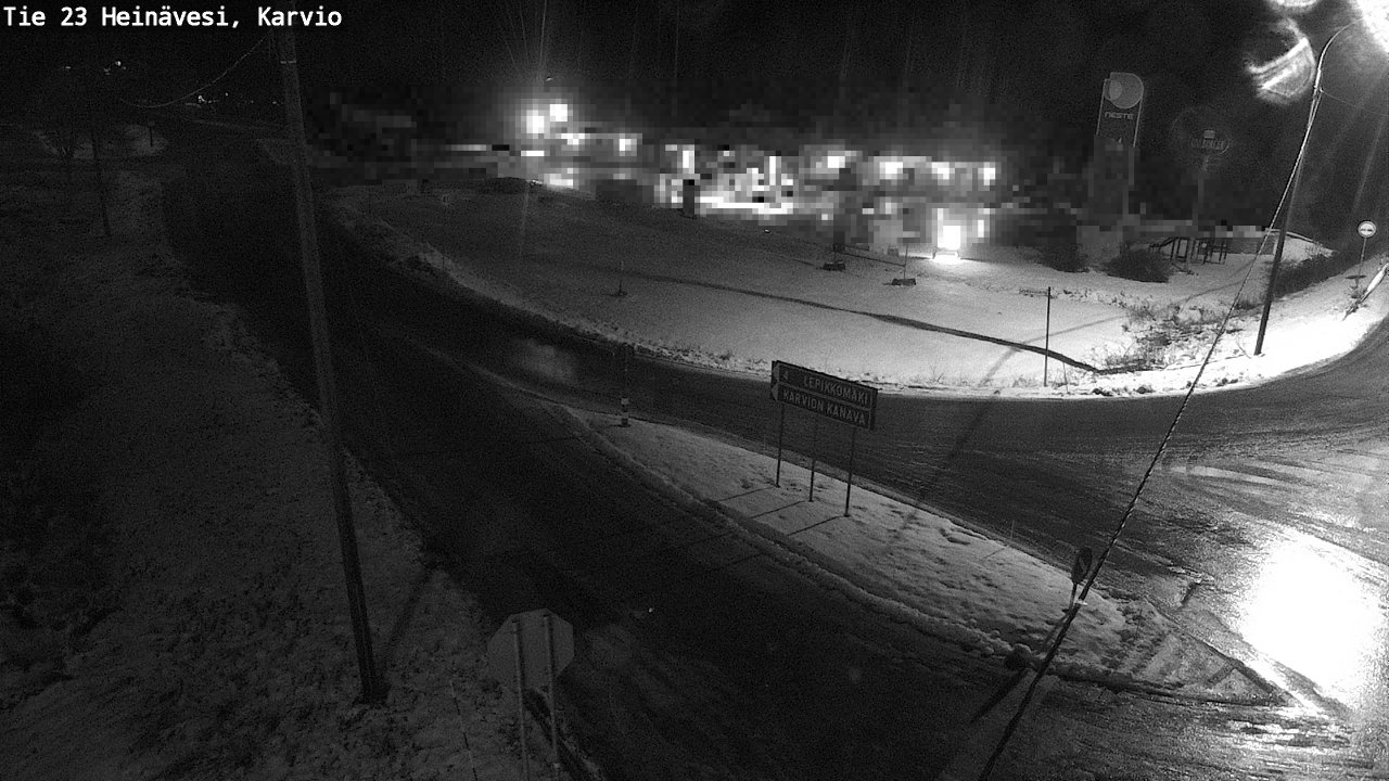 Weather Camera Image Väg 23 Heinävesi, Karvio, Heinävesi, Pohjois-Karjala