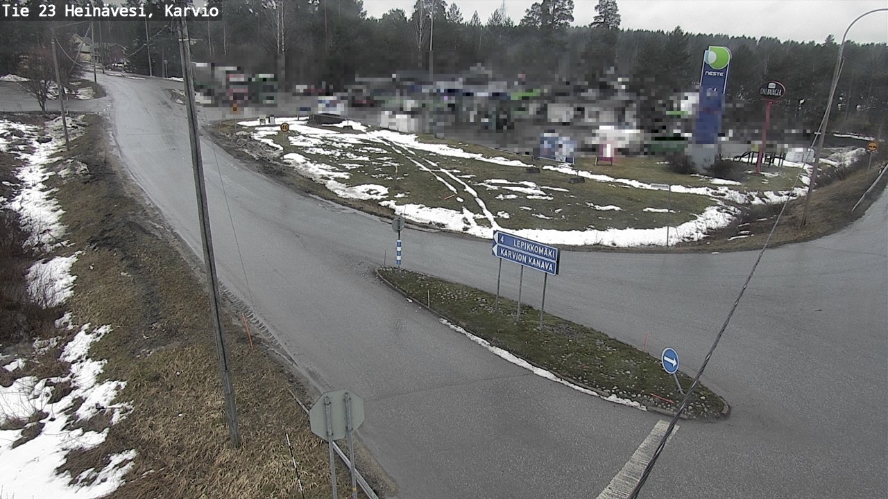 Kelikamerat Kuva Tie 23 Heinävesi, Karvio, Heinävesi, Pohjois-Karjala