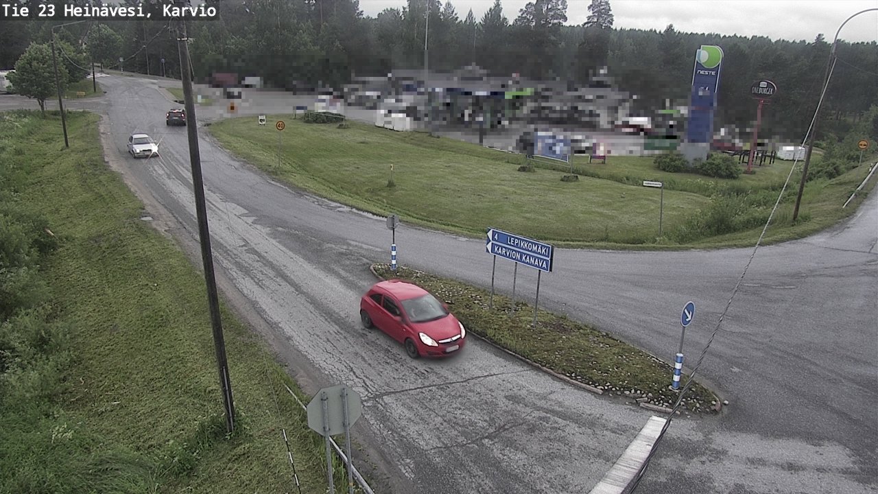 Weather Camera Image Väg 23 Heinävesi, Karvio, Heinävesi, Pohjois-Karjala