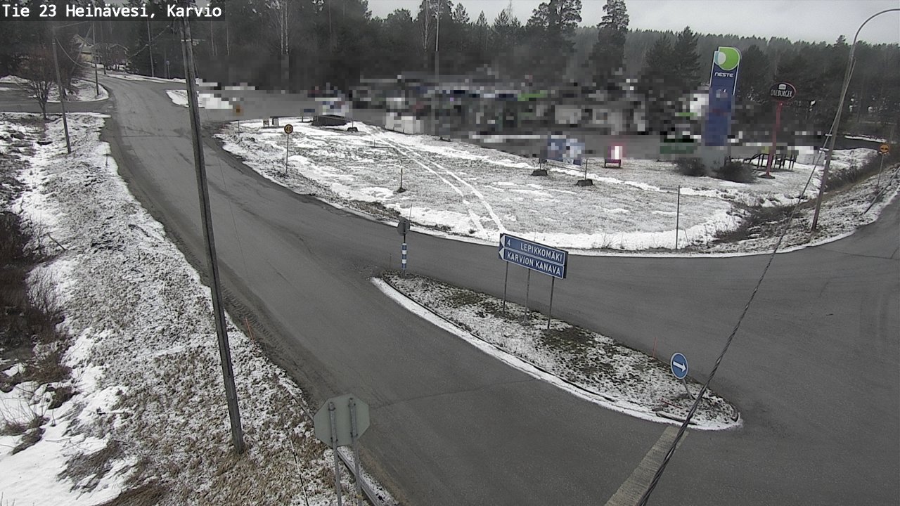 Kelikamerat Kuva Tie 23 Heinävesi, Karvio, Heinävesi, Pohjois-Karjala