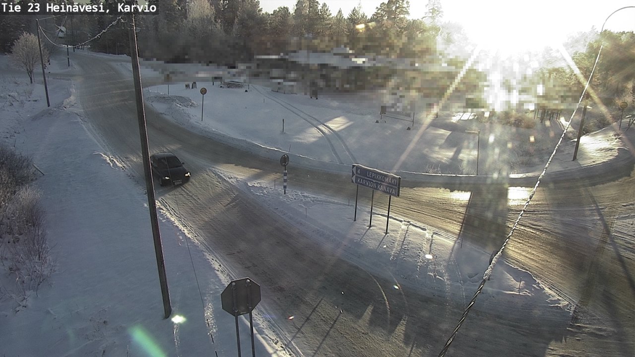 Kelikamerat Kuva Tie 23 Heinävesi, Karvio, Heinävesi, Pohjois-Karjala