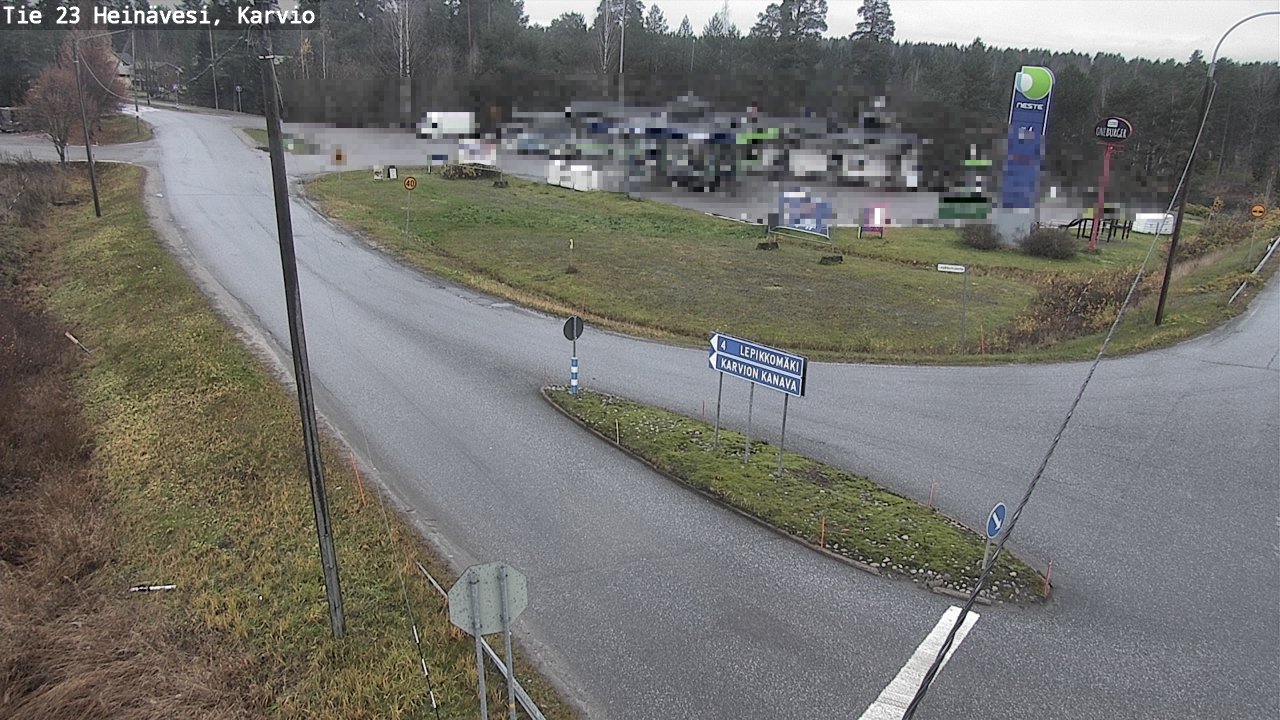 Kelikamerat Kuva Tie 23 Heinävesi, Karvio, Heinävesi, Pohjois-Karjala