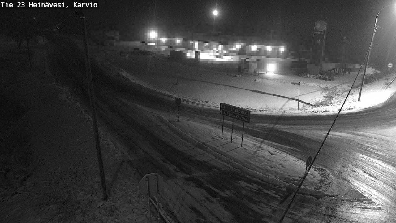 Weather Camera Image Väg 23 Heinävesi, Karvio, Heinävesi, Pohjois-Karjala