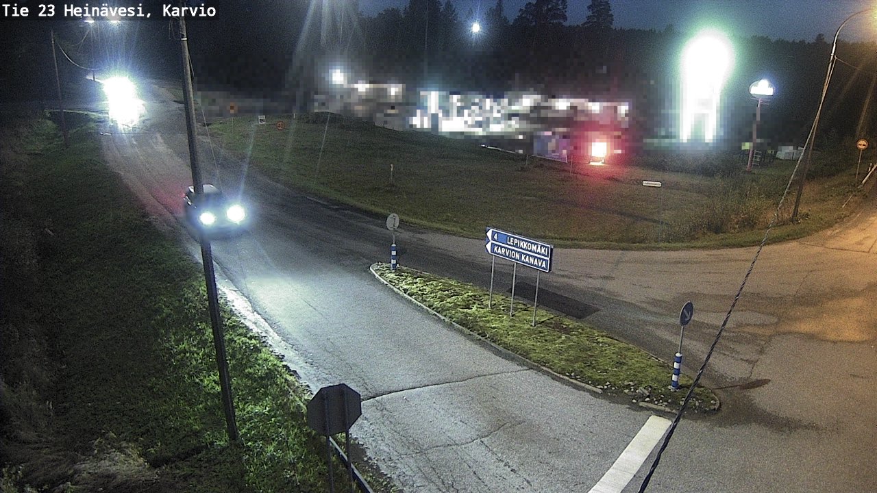Weather Camera Image Road 23 Heinävesi, Karvio, Heinävesi, Pohjois-Karjala