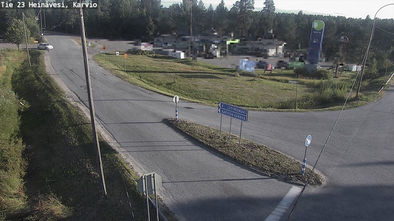 Kelikamerat Kuva Tie 23 Heinävesi, Karvio, Heinävesi, Pohjois-Karjala