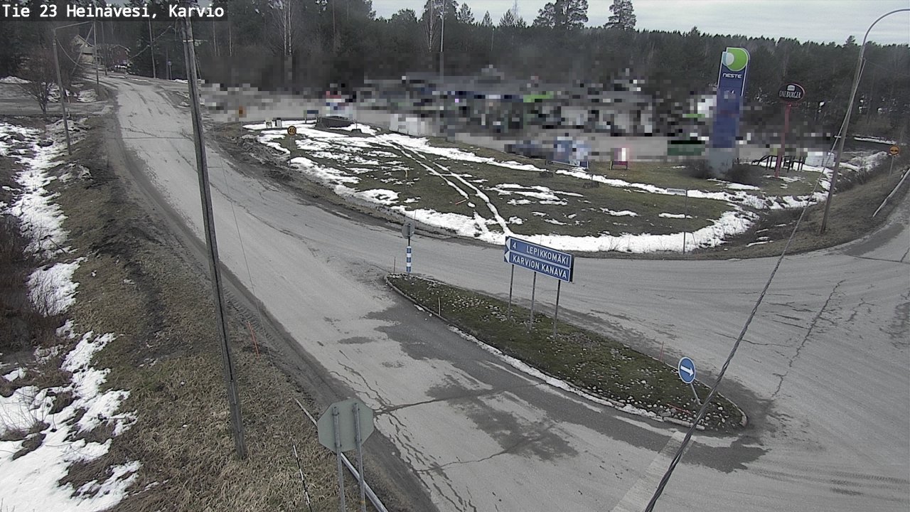 Kelikamerat Kuva Tie 23 Heinävesi, Karvio, Heinävesi, Pohjois-Karjala