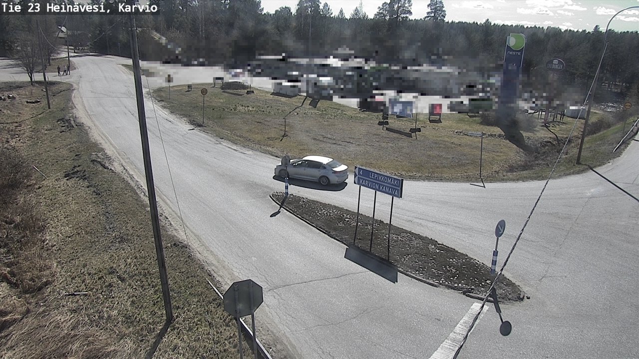 Weather Camera Image Road 23 Heinävesi, Karvio, Heinävesi, Pohjois-Karjala
