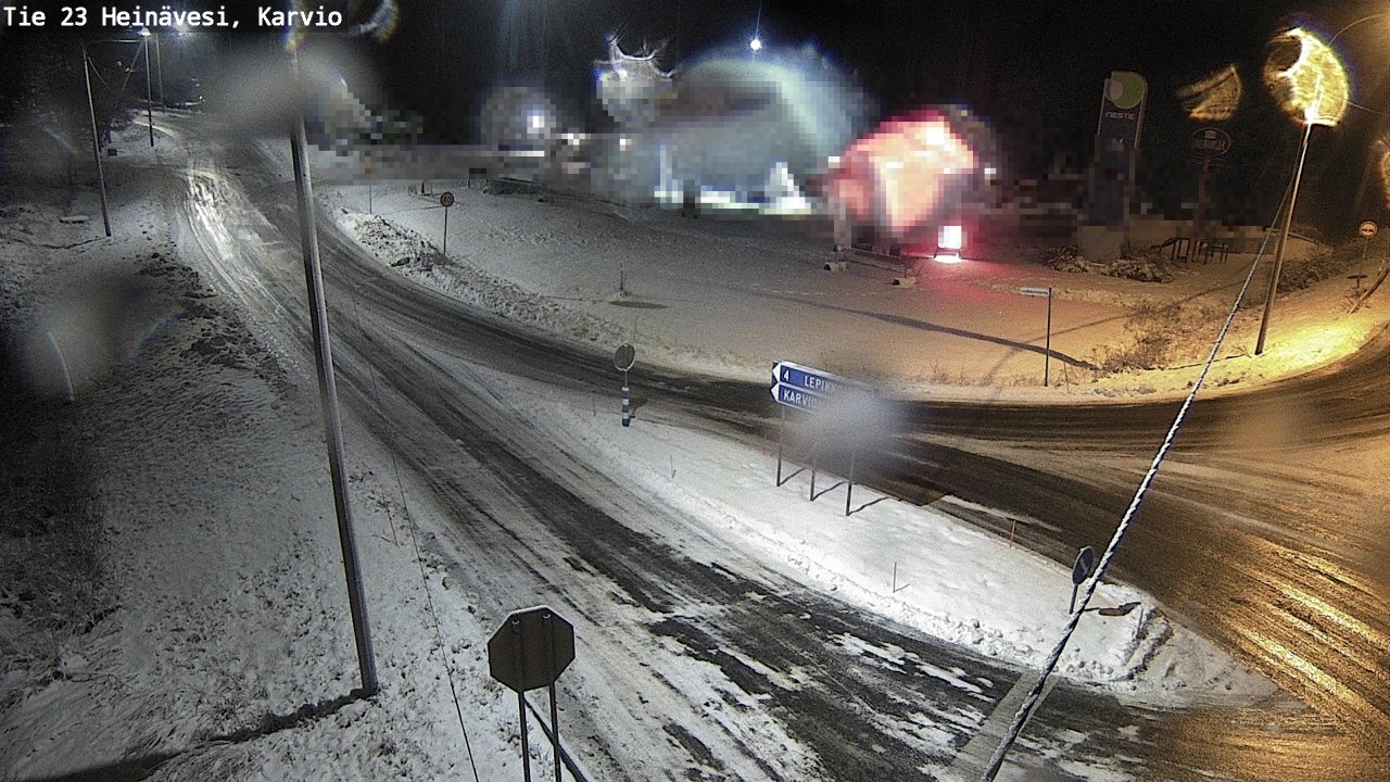 Weather Camera Image Väg 23 Heinävesi, Karvio, Heinävesi, Pohjois-Karjala
