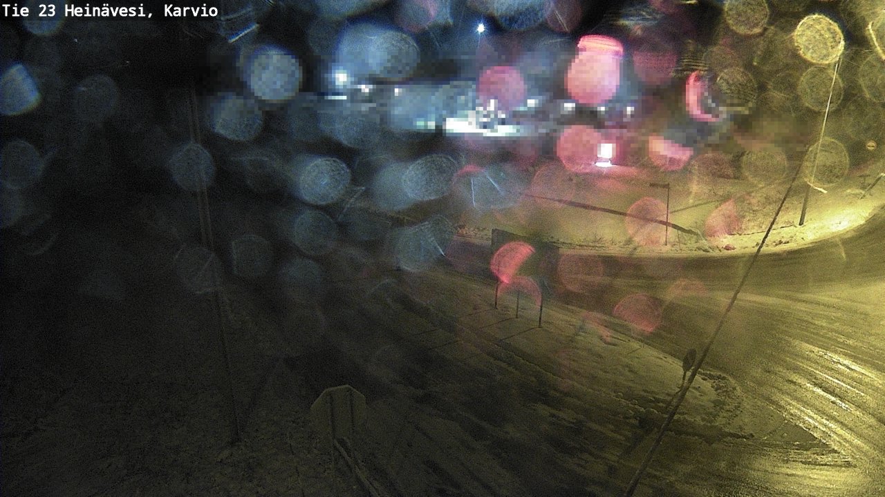 Weather Camera Image Väg 23 Heinävesi, Karvio, Heinävesi, Pohjois-Karjala