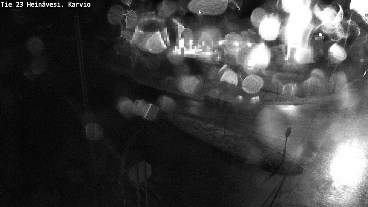 Weather Camera Image Road 23 Heinävesi, Karvio, Heinävesi, Pohjois-Karjala