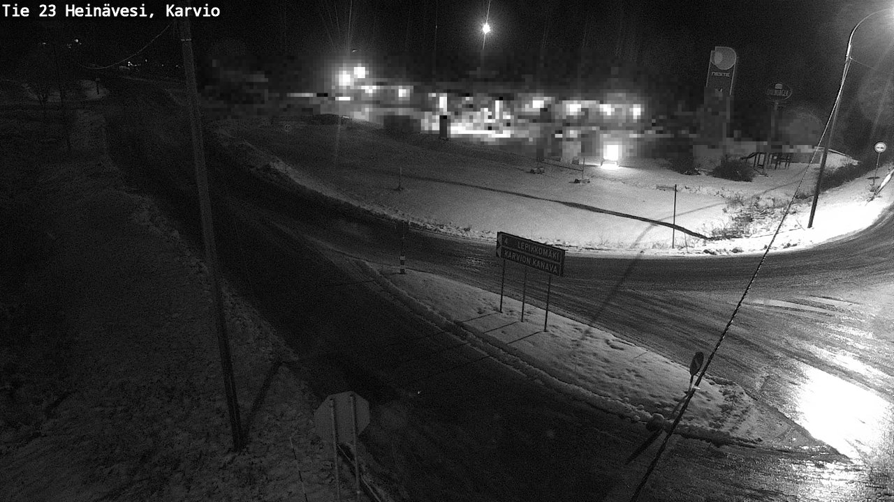 Weather Camera Image Väg 23 Heinävesi, Karvio, Heinävesi, Pohjois-Karjala