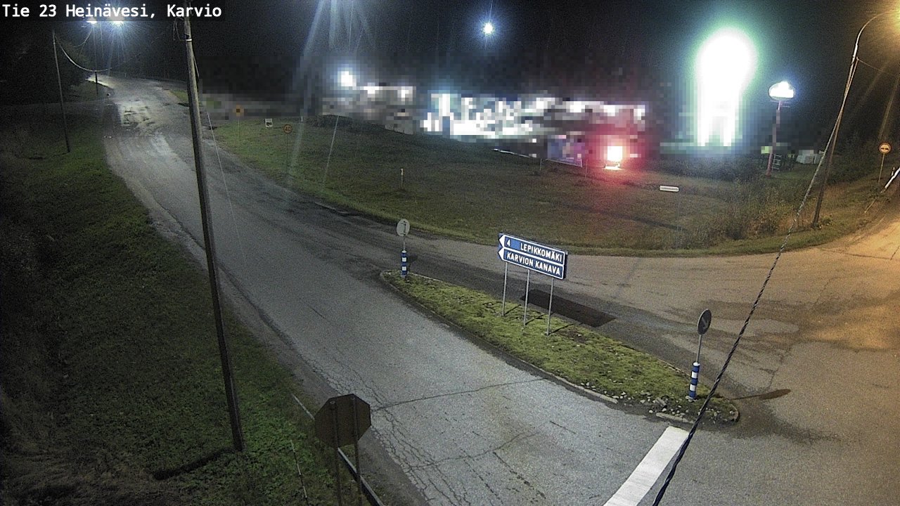 Weather Camera Image Road 23 Heinävesi, Karvio, Heinävesi, Pohjois-Karjala