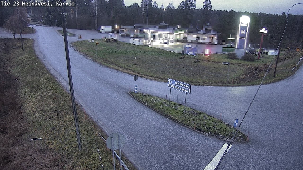 Kelikamerat Kuva Tie 23 Heinävesi, Karvio, Heinävesi, Pohjois-Karjala