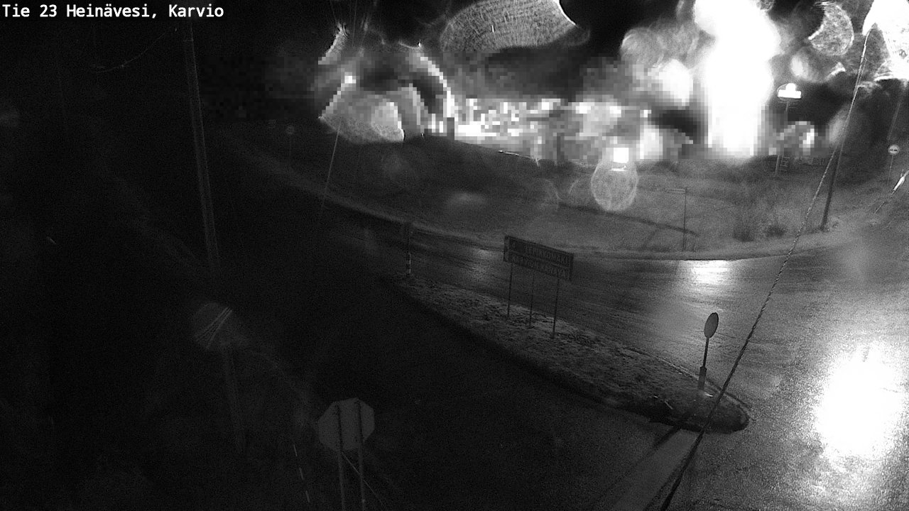 Weather Camera Image Road 23 Heinävesi, Karvio, Heinävesi, Pohjois-Karjala
