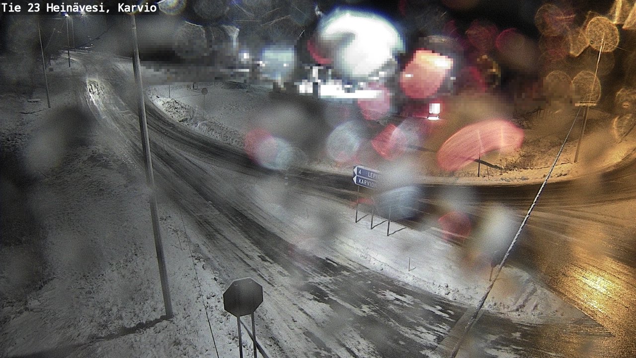 Weather Camera Image Väg 23 Heinävesi, Karvio, Heinävesi, Pohjois-Karjala