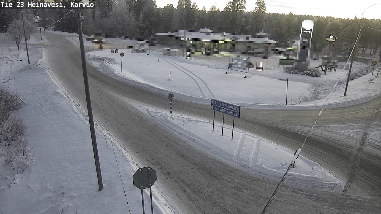 Kelikamerat Kuva Tie 23 Heinävesi, Karvio, Heinävesi, Pohjois-Karjala