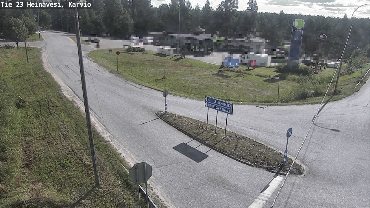 Kelikamerat Kuva Tie 23 Heinävesi, Karvio, Heinävesi, Pohjois-Karjala