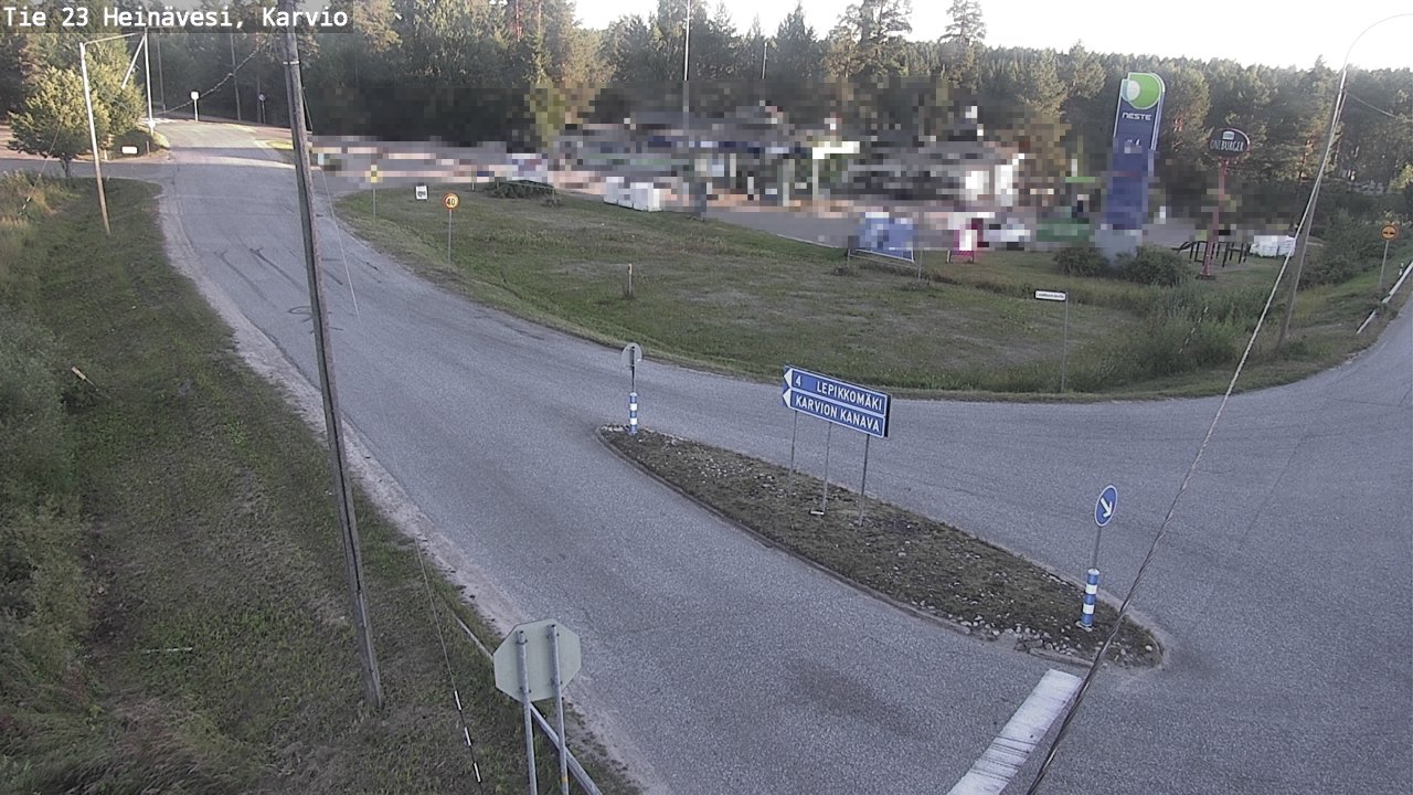 Kelikamerat Kuva Tie 23 Heinävesi, Karvio, Heinävesi, Pohjois-Karjala
