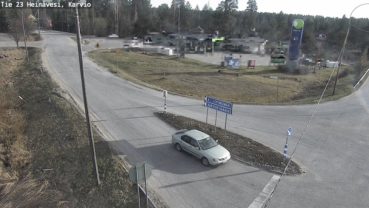 Weather Camera Image Road 23 Heinävesi, Karvio, Heinävesi, Pohjois-Karjala