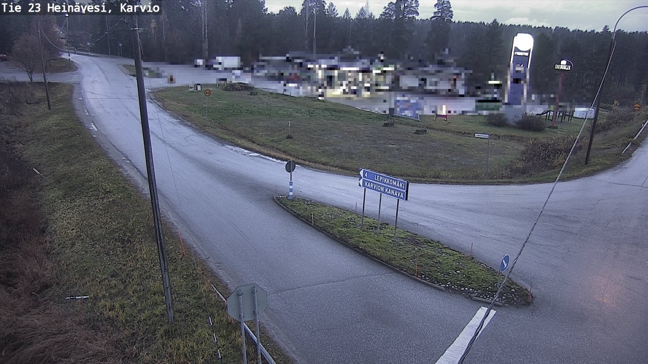 Kelikamerat Kuva Tie 23 Heinävesi, Karvio, Heinävesi, Pohjois-Karjala