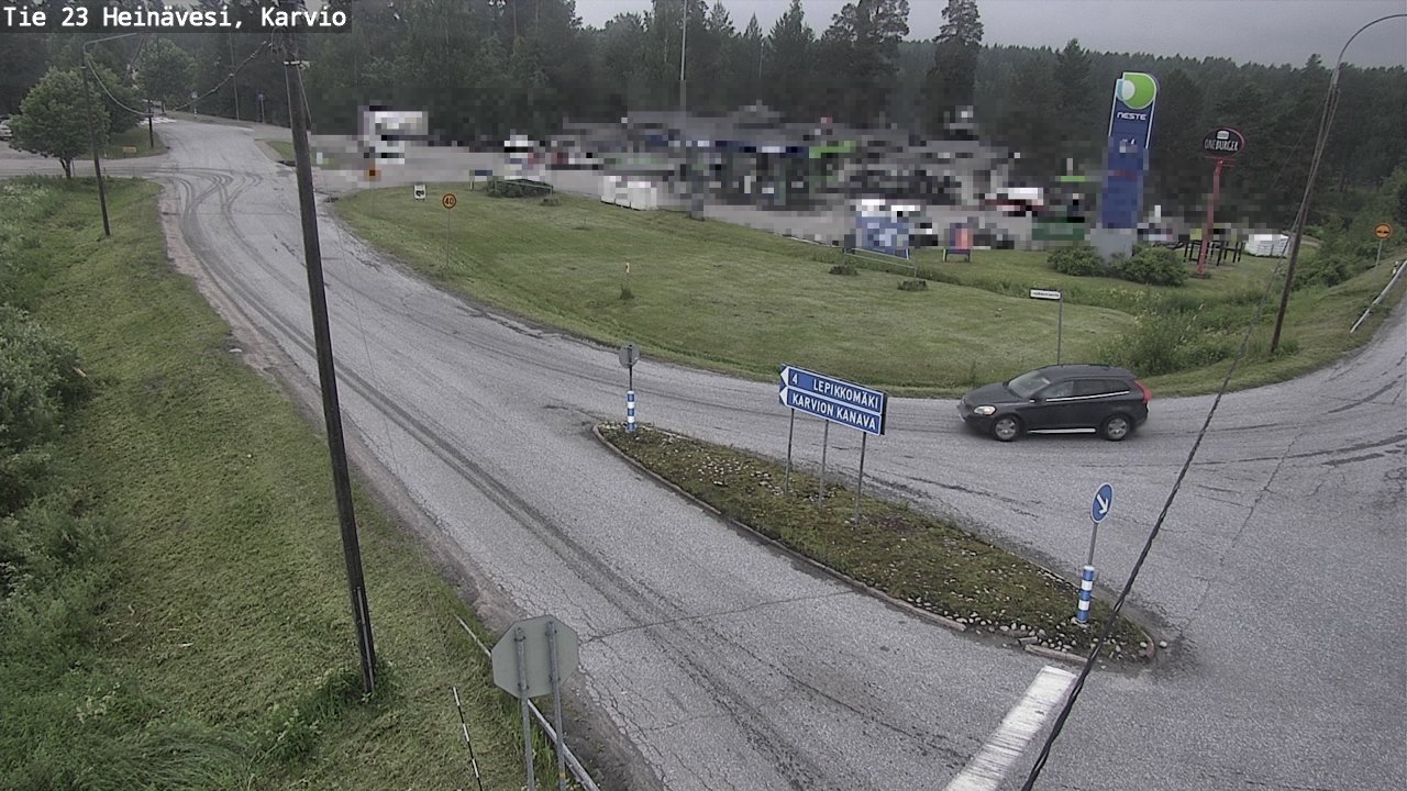 Weather Camera Image Road 23 Heinävesi, Karvio, Heinävesi, Pohjois-Karjala